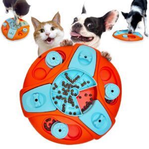 Comedero Interactivo para Perros y Gatos | Juguete de Inteligencia y Alimentación Lenta