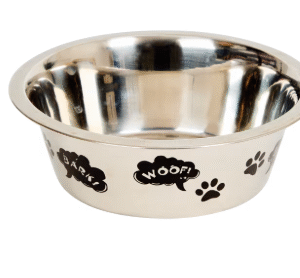 Comedero para Perro de 21 cm con Estampado – Ideal para Agua y Pienso